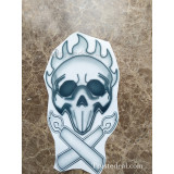 Overwatch Roadhog Hanzo Junkrat Temporary Tattoo Cosplay Accessories