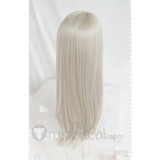 Yuri on Ice THE MOVIE ICE ADOLESCENCE Victor Viktor Nikiforov Young Long Ponytail Gray Lace Front Cosplay Wig