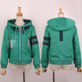 Tokyo Ghoul Ken Kaneki Green Hoodie Cosplay Costume