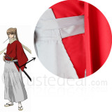 Gintama Movie Be Forever Yorozuya Sougo Okita Red Kimono Cosplay Costume