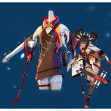 Genshin Impact Albedo Xinyan Cosplay Costumes