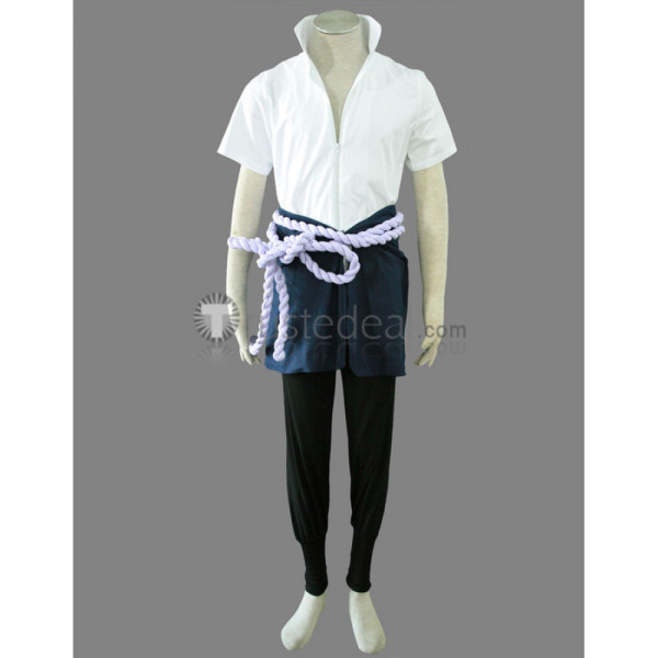 Naruto Shippuden Sasuke Uchiha 4th Cosplay Costume