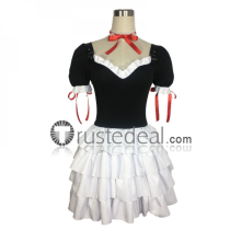 Neon Genesis Evangelion Asuka Langley Sohryu Gothic Lolita Cosplay Costume