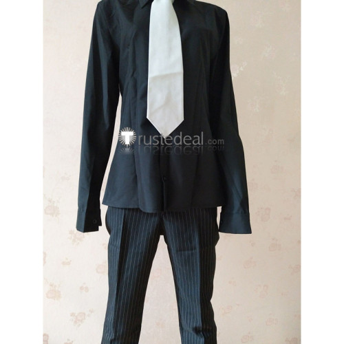 Tokyo Ghoul Re Season 3 Tooru Mutsuki Quinx CCG Uniform White Cosplay Costume