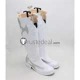 Final Fantasy XIV Alphinaud Leveilleur White Cosplay Shoes Boots