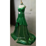 Sailor Moon Sailor Jupiter Princess Green Formal Dress Cosplay Costume