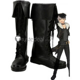 Ensemble Stars Undead Oogami Koga Rei Sakuma Kaoru Hakaze Adonis Otogari Black Cosplay Shoes Boots