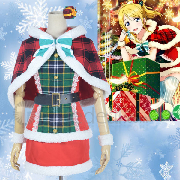 Love Live Eli Ayase Christmas Warm Cosplay Costume