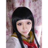 Psycho-Pass Rikako Oryo Long Black Cosplay Wig