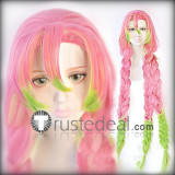 Kimetsu no Yaiba Demon Slayer Mother Spider Demon Rui Older Sisiter Spider Demon Mitsuri Kanroji Cosplay Wigs