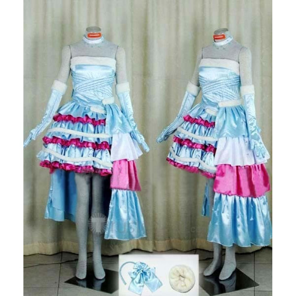 Kirarin Revolution Kirari Blue Cosplay Dress