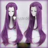 Code Geass Cornelia li Britannia Purple Braids Cosplay Wig