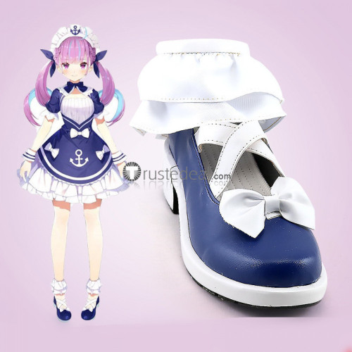 Vtuber Kizuna Ai Tsunomaki Watame Aza Minato Aqua Natsuiro Matsuri Usada Pekora Cosplay Shoes Boots