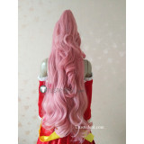 Fairy Tail Meredy Long Pink Ponytail Cosplay Wig 100cm