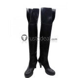 Seraph of the End Owari no Serafu Krul Tepes Black Cosplay Boots Shoes