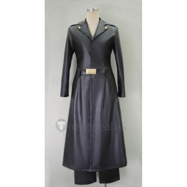 Gintama Bansai Kawakami Black Cosplay Costume