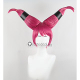 Tales of the Teen Titans DC Comics Jinx Pink Styled Cosplay Wig