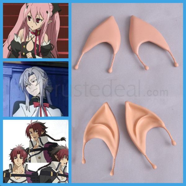 Seraph of the End Owari no Serafu Krul Tepes Ferid Bathory Vampire Cosplay Ears