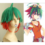 YuGiOh Yuya Sakaki Green Red Cosplay Wig