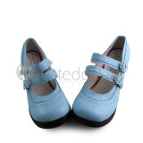 Wine Red Flats Lolita Shoes