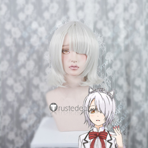 Kishuku Gakkou no Juliet White Cats House Chartreux Westia School Uniform Cosplay Costume