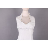 Final Fantasy XV Lunafreya Nox Fleuret White Ball Gown Dress Cosplay Costume
