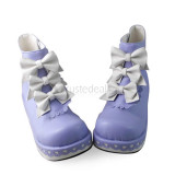 Three Bows Ankle Length Boots