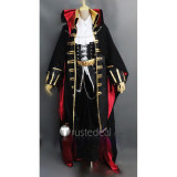 Castlevania Dhampir Adrian Fahrenheit Tepes Alucard Symphony of the Night Black Red Cosplay Costumes