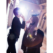 Tokyo Ghoul Rize Kamishiro Black Dress Cosplay Costume