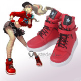 Persona 5 Strikers Dancing Star Night Ann Takamaki Sophia Elizabeth Blue Black Red Cosplay Shoes Boots