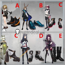 Arknights Amiya Siege Exusiai Kal'tsit Texas Melantha Cosplay Shoes Boots