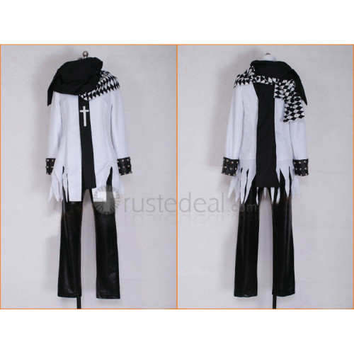 Dramatical Murder Virus White Cosplay Costume