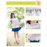 Love Live Sonoda Umi Summer Gem Dot Cosplay Costume