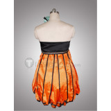 Vocaloid Kagamine Rin Orange Dress Cosplay Costume