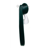 BLAZBLUE Litchi Faye Ling Long Black Cosplay Wig