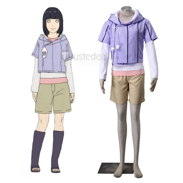 Boruto The Movie Hinata Hyuuga Cosplay Costume
