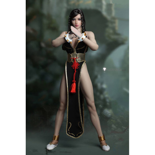 chun li black dress cosplay SF Cosplay Costume Female / XXXL main image 0
