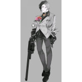 The Caligula Effect Shogo Satake Black Grey Cosplay Wig