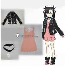 Pokemon Sword and Shield Gym Leader Marnie Cosplay Costume