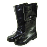 No.6 Nezumi Classic Black Cosplay Boots Shoes