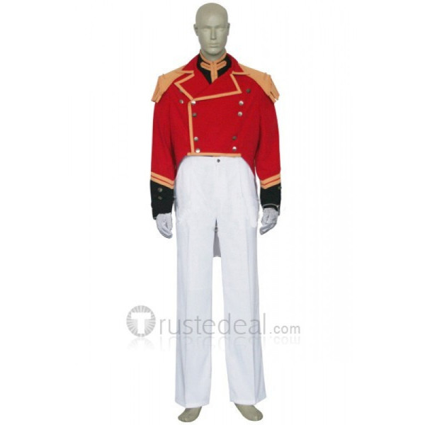Gundam Seed Mobile Suit Gundam Wing Zechs Marquise Cosplay Costume