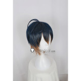 Act! Addict! Actors! A3! Spring Troupe Usui Masumi Dark Blue Brown Gradient Cosplay Wig