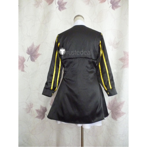 Black Rock Shooter BRS Chariot Black Dress Cosplay Costume