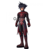 Kingdom Hearts Riku Replica Purple Vanitas Red Cosplay Boots Shoes