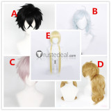 Kemono Jihen Monster Incidents Kabane Kohachi Shiki Akira Kon Black Blue Yellow Cosplay Wigs