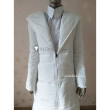 Devilman Crybaby Ryo Asuka White Down Coat Cosplay Costume Version 2