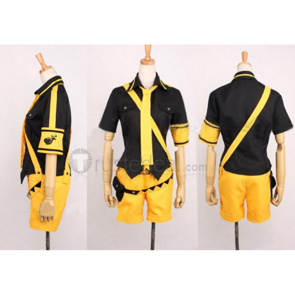 Vocaloid Kagamine Len Rin Love is War Cosplay Costume
