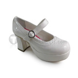 Wine Red Flats Lolita Shoes