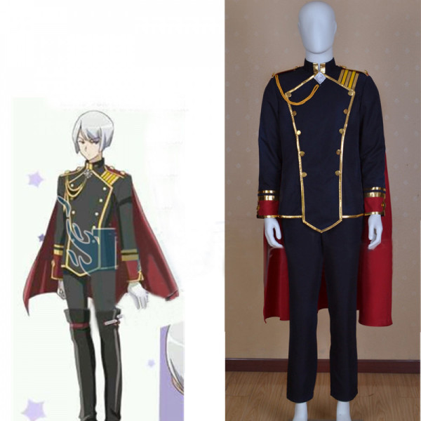 Binan Koukou Chikyuu Bouei Bu Love Kinshiro Kusatsu Chevalier Aurite Cosplay Costume