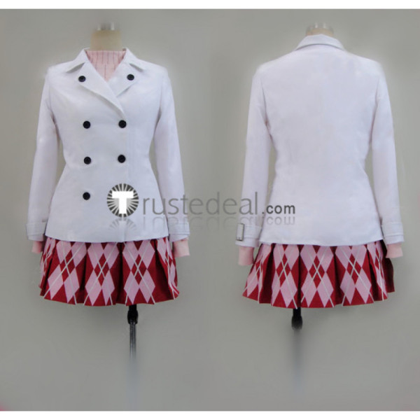 Sword Art Online ALO Asuna Date Daily White Coat Cosplay Costume
